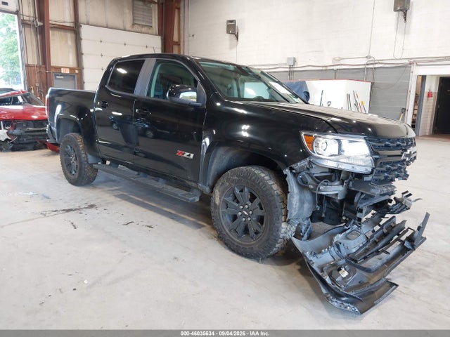 46035634 :رقم المزاد ، 1GCGTDENXM1260553 vin ، 2021 Chevrolet Colorado 4wd  Short Box Z71 مزاد بيع