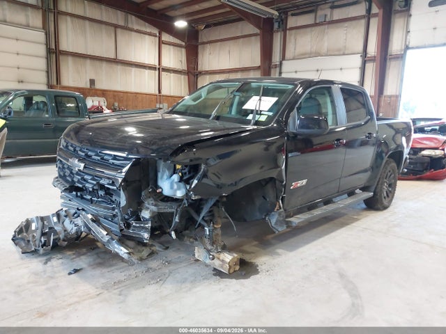 46035634 :رقم المزاد ، 1GCGTDENXM1260553 vin ، 2021 Chevrolet Colorado 4wd  Short Box Z71 مزاد بيع