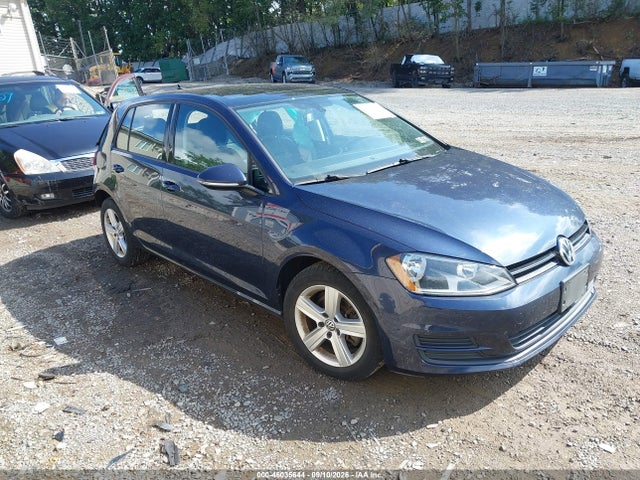 2017 Volkswagen Golf Tsi S 4-door/tsi Se 4-door/tsi Sel 4-door/tsi Wolfsburg Edition 4-door მანქანა იყიდება აუქციონზე, vin: 3VW217AU5HM073595, აუქციონის ნომერი: 46035644