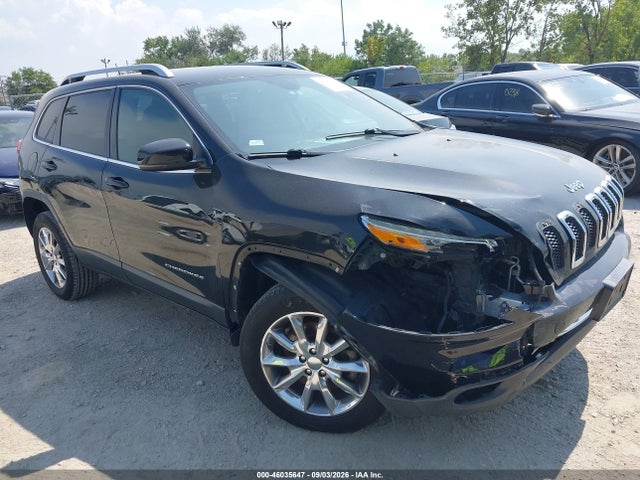 46035647 :رقم المزاد ، 1C4PJMDS1EW129061 vin ، 2014 Jeep Cherokee Limited مزاد بيع