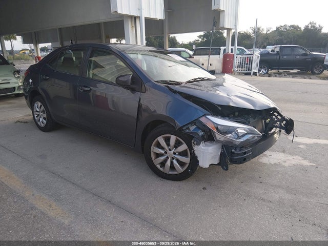 46035653 :رقم المزاد ، 2T1BURHE5GC538596 vin ، 2016 Toyota Corolla Le مزاد بيع
