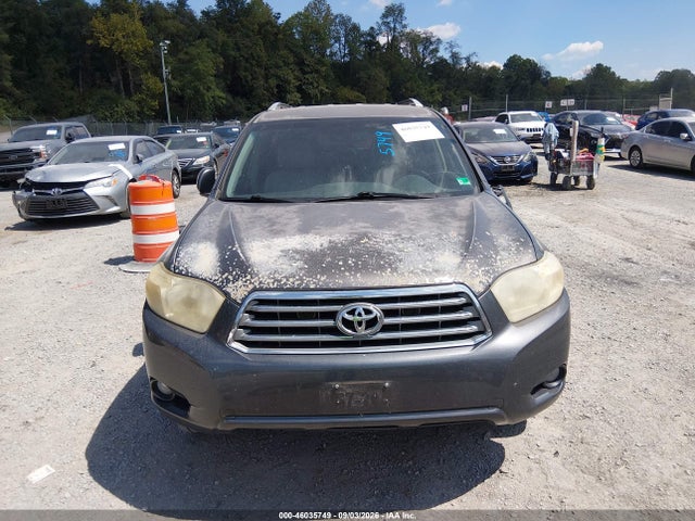 2008 Toyota Highlander Limited მანქანა იყიდება აუქციონზე, vin: JTEDS42A282025521, აუქციონის ნომერი: 46035749