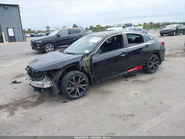 46035755 :رقم المزاد ، 19XFC2F88ME002358 vin ، 2021 Honda Civic Sport مزاد بيع