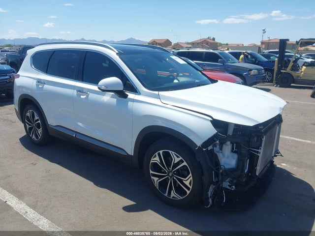 2020 Hyundai Santa Fe Limited 2.0t მანქანა იყიდება აუქციონზე, vin: 5NMS53AAXLH213383, აუქციონის ნომერი: 46035765