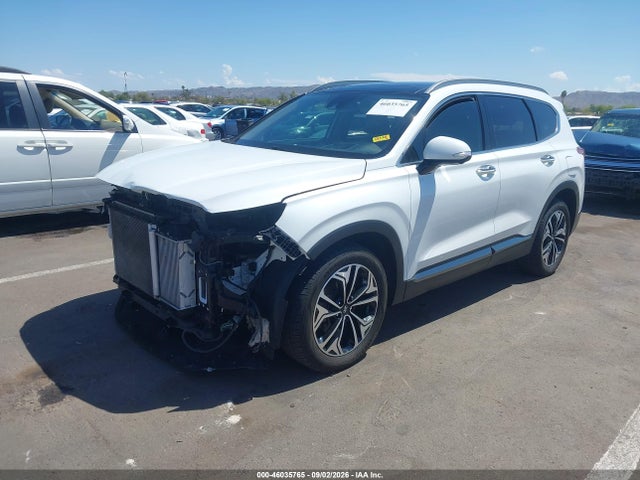 2020 Hyundai Santa Fe Limited 2.0t მანქანა იყიდება აუქციონზე, vin: 5NMS53AAXLH213383, აუქციონის ნომერი: 46035765