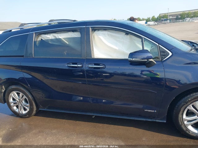 2021 Toyota Sienna Platinum მანქანა იყიდება აუქციონზე, vin: 5TDESKFCXMS014746, აუქციონის ნომერი: 46035793