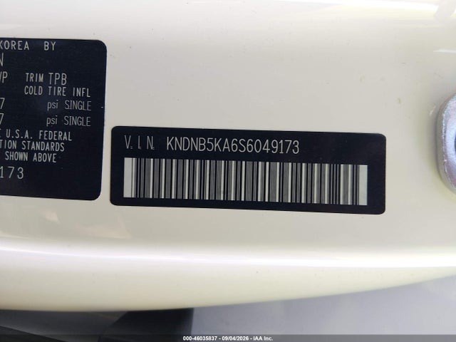 2025 Kia Carnival Mpv Hybrid Lxs მანქანა იყიდება აუქციონზე, vin: KNDNB5KA6S6049173, აუქციონის ნომერი: 46035837