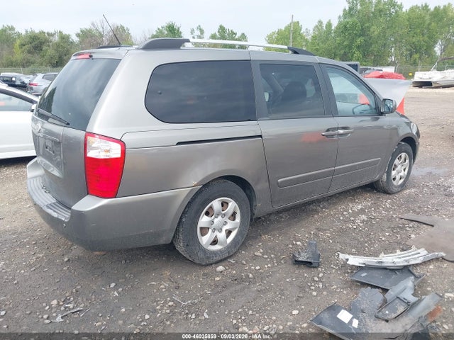2010 Kia Sedona Lx მანქანა იყიდება აუქციონზე, vin: KNDMG4C37A6355384, აუქციონის ნომერი: 46035859