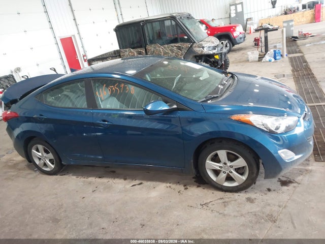 Aukcja sprzedaży 2013 Hyundai Elantra Gls, vin: KMHDH4AE3DU949497, numer aukcji: 46035938