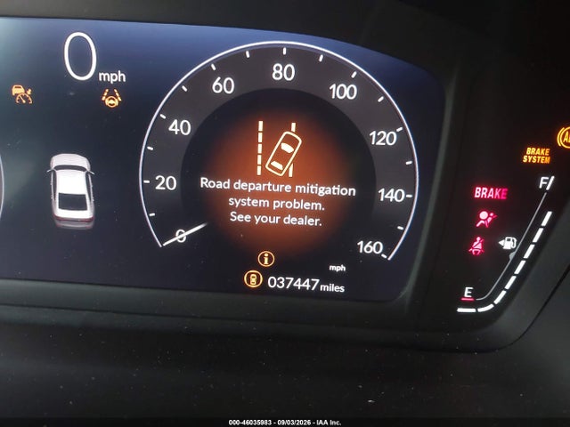 46035983 :رقم المزاد ، 1HGCY1F20SA027654 vin ، 2025 Honda Accord Lx مزاد بيع