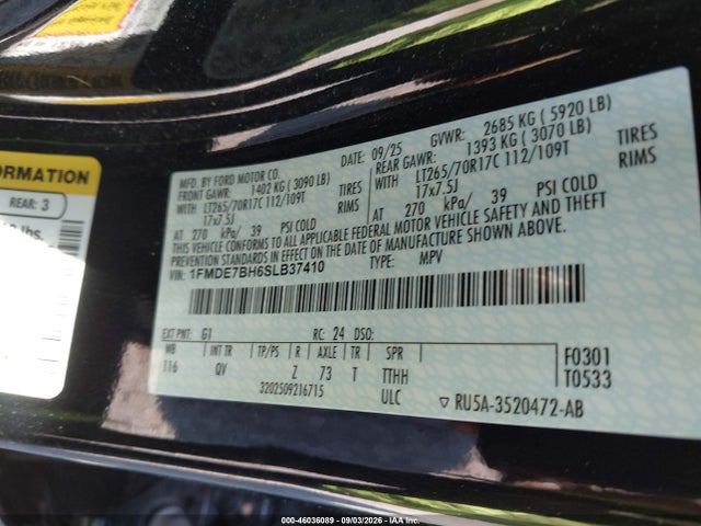 Ford Bronco Big Bend 2025 1FMDE7BH6SLB37410 Image 9