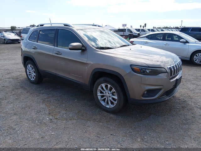 2019 Jeep Cherokee Latitude 4x4 მანქანა იყიდება აუქციონზე, vin: 1C4PJMCB7KD459943, აუქციონის ნომერი: 46036110