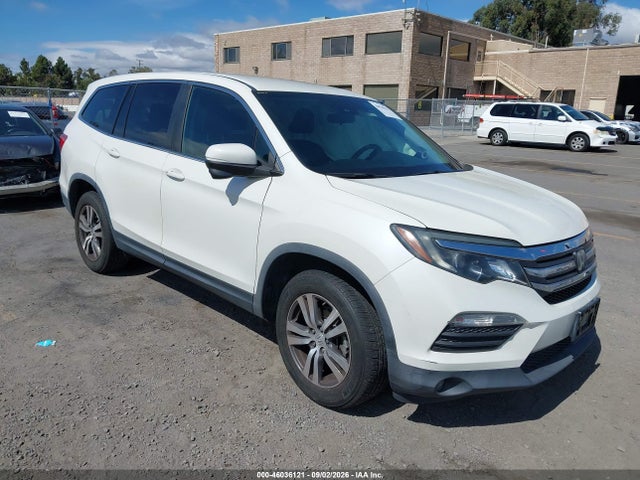 46036121 :رقم المزاد ، 5FNYF6H43HB070293 vin ، 2017 Honda Pilot Ex مزاد بيع