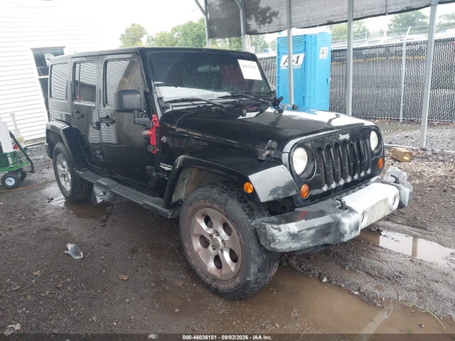 2011 Jeep Wrangler Unlimited Sahara მანქანა იყიდება აუქციონზე, vin: 1J4BA5H10BL524812, აუქციონის ნომერი: 46036151