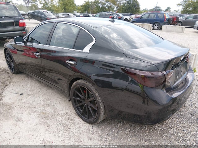 2019 Infiniti Q50 3.0t Luxe/3.0t Signature Edition/3.0t Sport მანქანა იყიდება აუქციონზე, vin: JN1EV7AR8KM553961, აუქციონის ნომერი: 46036165