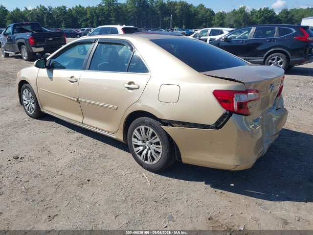 2012 Toyota Camry Le მანქანა იყიდება აუქციონზე, vin: 4T1BF1FK8CU006465, აუქციონის ნომერი: 46036166