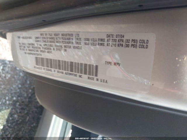 Aukcja sprzedaży 2005 Subaru Outback 2.5i Limited, vin: 4S4BP62C557324716, numer aukcji: 46036167
