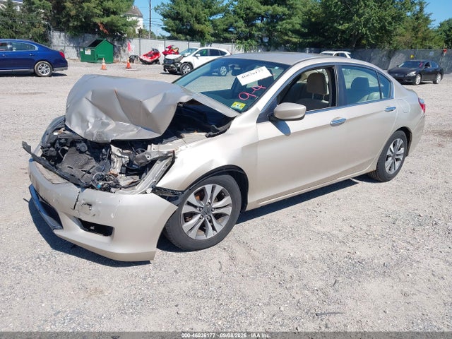 46036177 :رقم المزاد ، 1HGCR2F38DA165392 vin ، 2013 Honda Accord Lx مزاد بيع