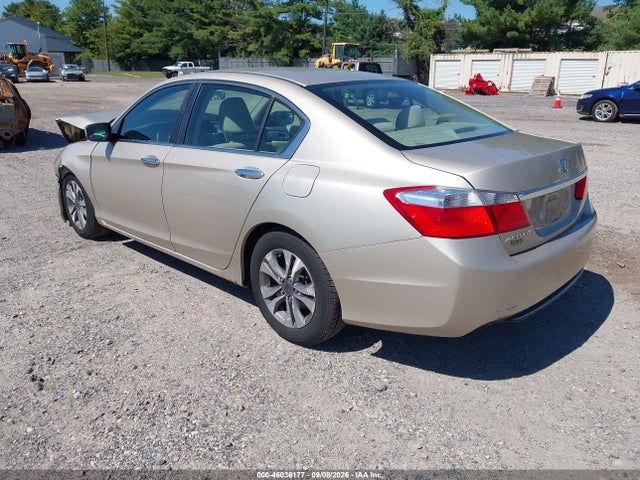 46036177 :رقم المزاد ، 1HGCR2F38DA165392 vin ، 2013 Honda Accord Lx مزاد بيع