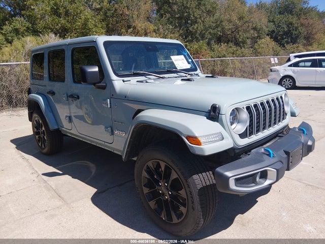 Продажа на аукционе авто 2024 Jeep Wrangler 4xe Sahara 4xe, vin: 1C4RJXP60RW227092, номер лота: 46036198