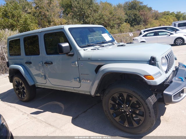 Продажа на аукционе авто 2024 Jeep Wrangler 4xe Sahara 4xe, vin: 1C4RJXP60RW227092, номер лота: 46036198