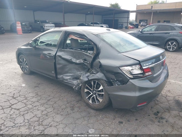 Продаж на аукціоні авто 2013 Honda Civic Ex-l, vin: 19XFB2F96DE281417, номер лоту: 46036279