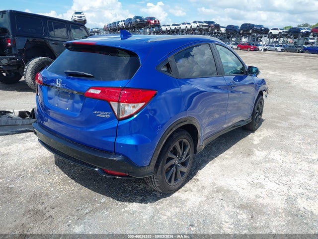 Aukcja sprzedaży 2022 Honda Hr-v Awd Sport, vin: 3CZRU6H13NM749398, numer aukcji: 46036353