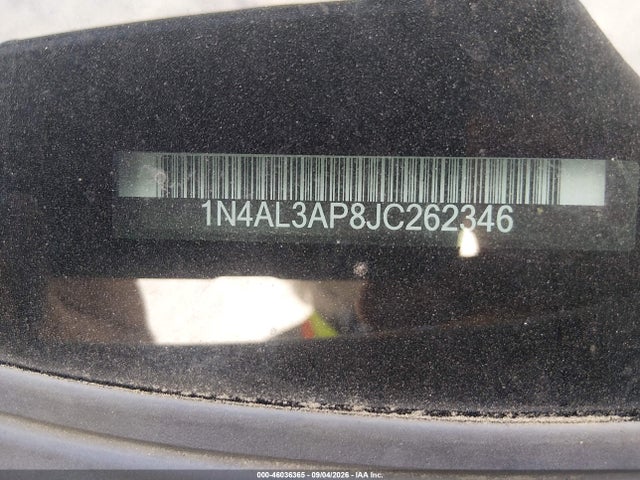 46036365 :رقم المزاد ، 1N4AL3AP8JC262346 vin ، 2018 Nissan Altima 2.5 Sv مزاد بيع