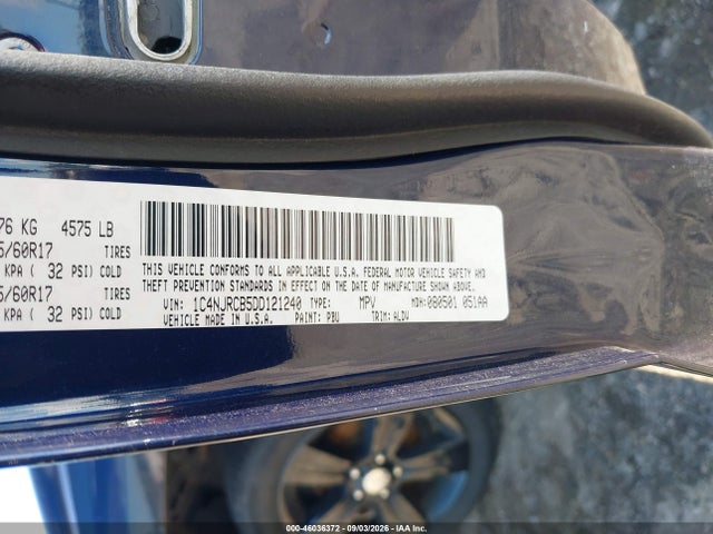 Aukcja sprzedaży 2013 Jeep Patriot Limited, vin: 1C4NJRCB5DD121240, numer aukcji: 46036372