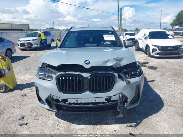2022 Bmw X3 Xdrive30i მანქანა იყიდება აუქციონზე, vin: 5UX53DP01N9K26401, აუქციონის ნომერი: 46036416