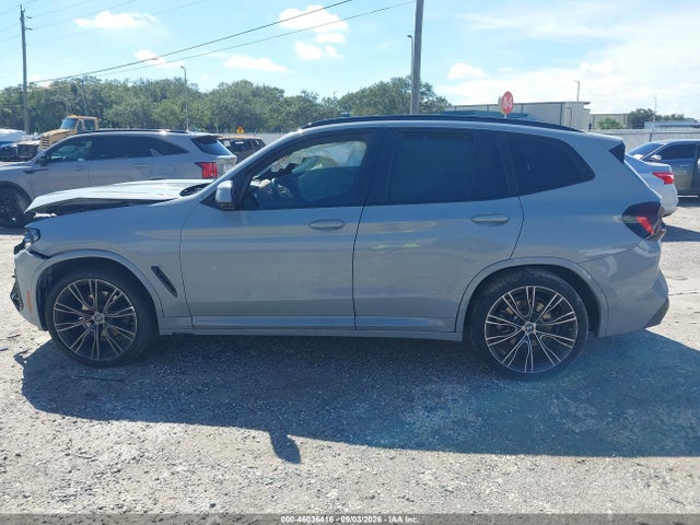 2022 Bmw X3 Xdrive30i მანქანა იყიდება აუქციონზე, vin: 5UX53DP01N9K26401, აუქციონის ნომერი: 46036416