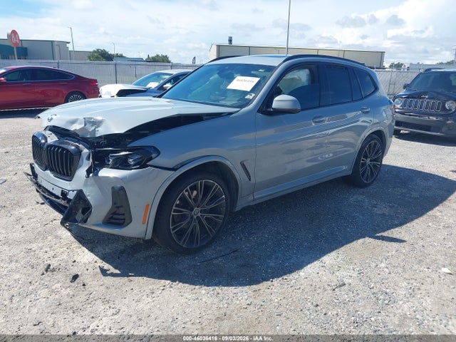 2022 Bmw X3 Xdrive30i მანქანა იყიდება აუქციონზე, vin: 5UX53DP01N9K26401, აუქციონის ნომერი: 46036416