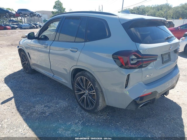 2022 Bmw X3 Xdrive30i მანქანა იყიდება აუქციონზე, vin: 5UX53DP01N9K26401, აუქციონის ნომერი: 46036416