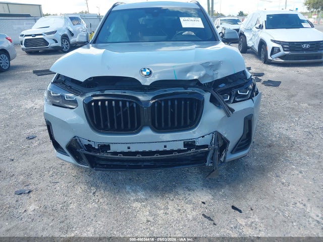 2022 Bmw X3 Xdrive30i მანქანა იყიდება აუქციონზე, vin: 5UX53DP01N9K26401, აუქციონის ნომერი: 46036416