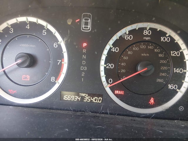 46036532 :رقم المزاد ، 1HGCP3F84BA019995 vin ، 2011 Honda Accord 3.5 Ex-l مزاد بيع