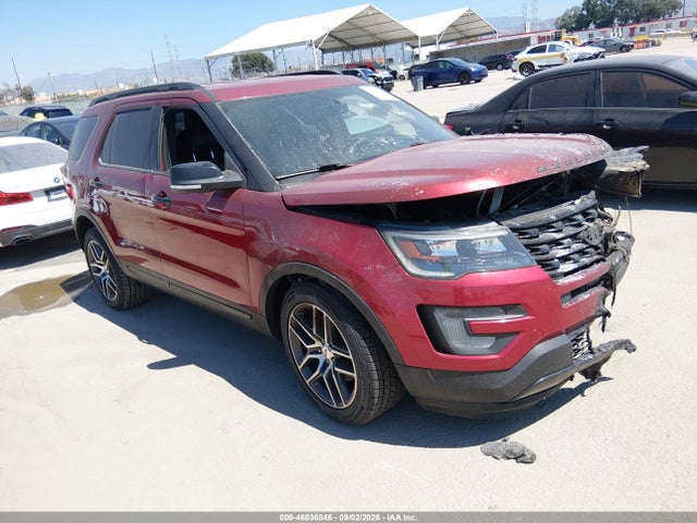 Auction sale of the 2017 Ford Explorer Sport, vin: 1FM5K8GT0HGD03910, lot number: 46036546