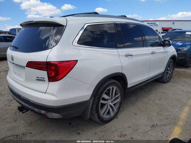 Продажа на аукционе авто 2018 Honda Pilot Elite, vin: 5FNYF6H06JB069514, номер лота: 46036583