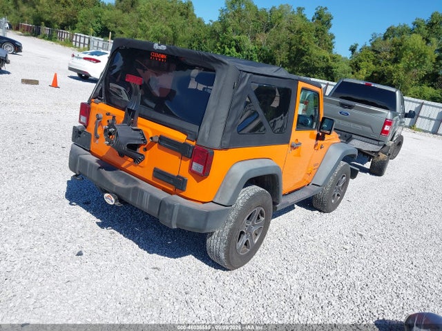 46036595 :رقم المزاد ، 1C4AJWAGXCL285132 vin ، 2012 Jeep Wrangler Sport مزاد بيع