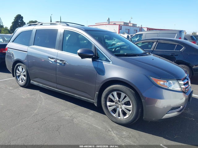 46036615 :رقم المزاد ، 5FNRL5H61EB074587 vin ، 2014 Honda Odyssey Ex-l مزاد بيع