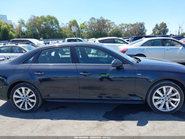 2018 Audi A4 2.0t Tech Ultra Premium/2.0t Ultra Premium მანქანა იყიდება აუქციონზე, vin: WAUKMAF41JN001267, აუქციონის ნომერი: 46036655