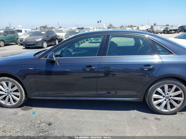 2018 Audi A4 2.0t Tech Ultra Premium/2.0t Ultra Premium მანქანა იყიდება აუქციონზე, vin: WAUKMAF41JN001267, აუქციონის ნომერი: 46036655