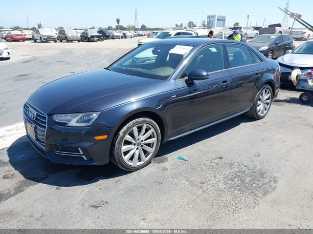 2018 Audi A4 2.0t Tech Ultra Premium/2.0t Ultra Premium მანქანა იყიდება აუქციონზე, vin: WAUKMAF41JN001267, აუქციონის ნომერი: 46036655