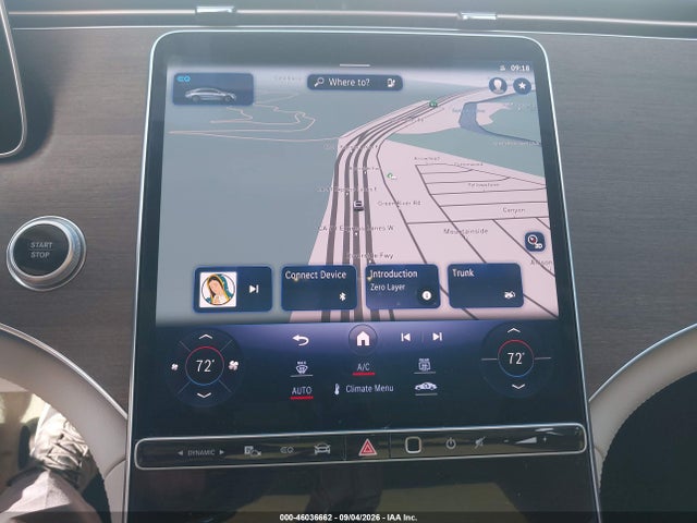 Aukcja sprzedaży 2023 Mercedes-benz Eqs 450+, vin: W1KCG2DB9PA031077, numer aukcji: 46036662