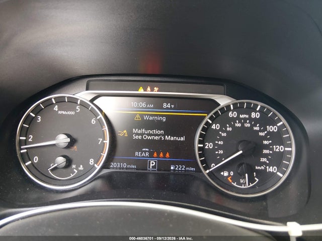 46036701 :رقم المزاد ، 1N4BL4CV6SN314195 vin ، 2025 Nissan Altima Sr Fwd مزاد بيع
