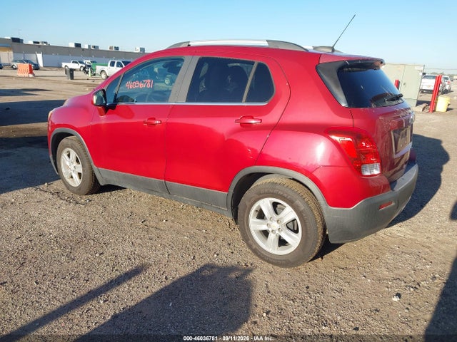 Продаж на аукціоні авто 2015 Chevrolet Trax Lt, vin: KL7CJLSB2FB226268, номер лоту: 46036781