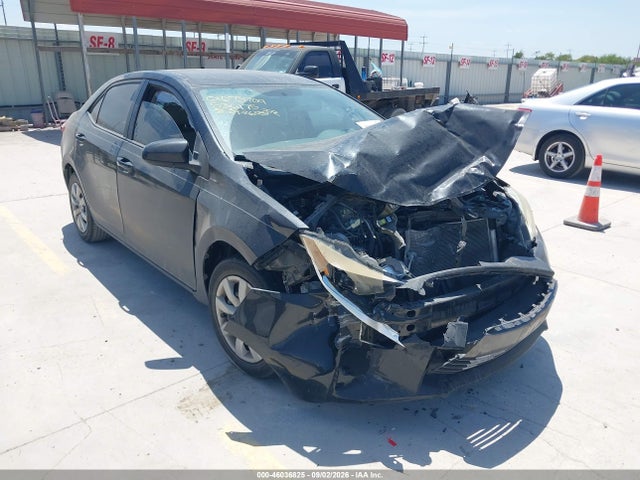 2016 Toyota Corolla Le მანქანა იყიდება აუქციონზე, vin: 5YFBURHE4GP536175, აუქციონის ნომერი: 46036825