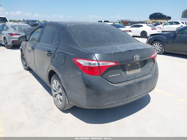 2016 Toyota Corolla Le მანქანა იყიდება აუქციონზე, vin: 5YFBURHE4GP536175, აუქციონის ნომერი: 46036825
