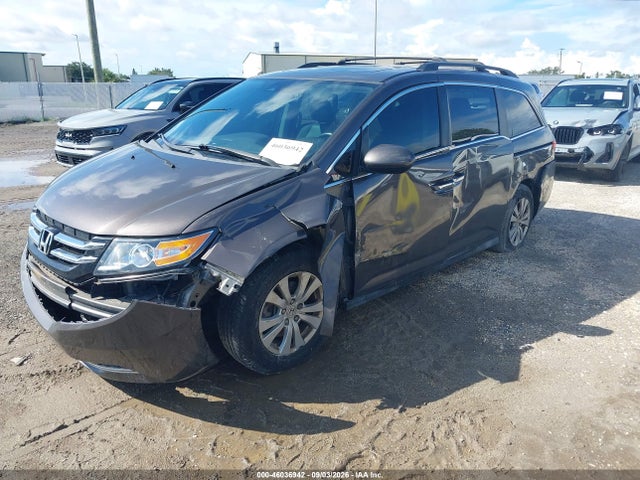 46036942 :رقم المزاد ، 5FNRL5H60EB108468 vin ، 2014 Honda Odyssey Ex-l مزاد بيع