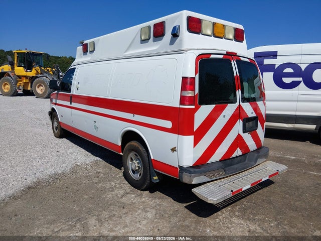 46036949 :رقم المزاد ، 1GBZGHCL2G1332585 vin ، 2016 Chevrolet Express 3500 Diesel مزاد بيع