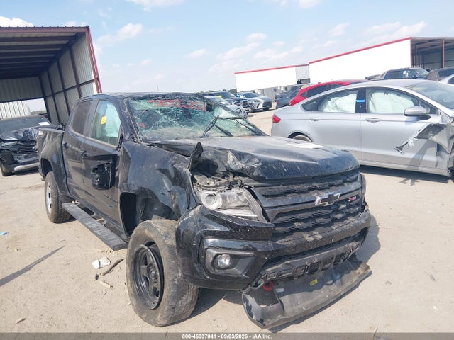 46037041 :رقم المزاد ، 1GCGTDEN1N1108601 vin ، 2022 Chevrolet Colorado 4wd  Short Box Z71 مزاد بيع